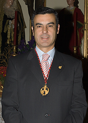 ROBERTO JIM&Eacute;NEZ, HERMANO MAYOR DE NUESTRA HERMANDAD